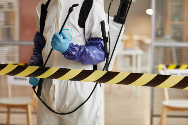 Professional Biohazard technician working in Terra Bella, CA